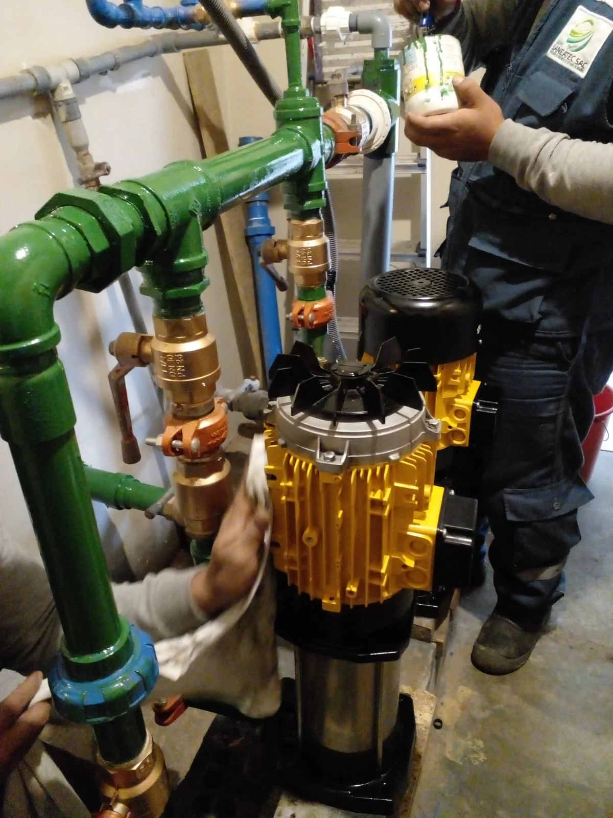 Mantenimiento de bombas de agua